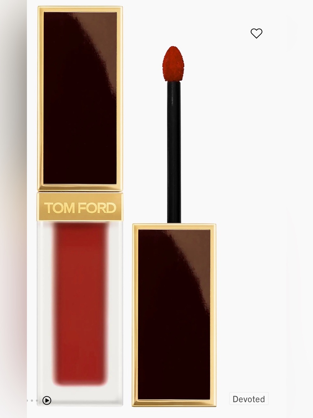 Tom Ford Luxe Matte Lipstick Shade 123 Devoted Full Size 6ml Brand new intact